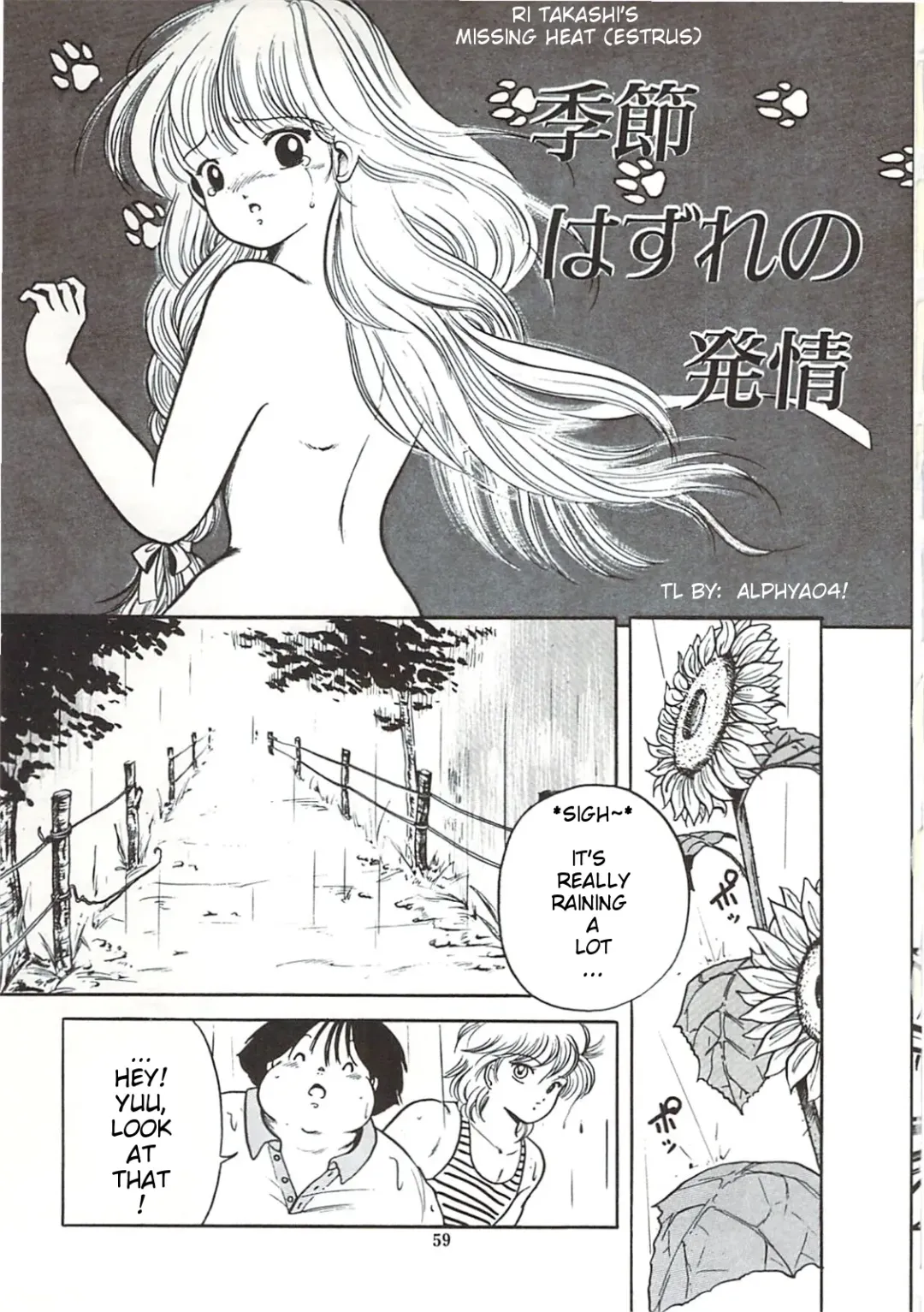 Read [Sangatsu Usagi] Kisetsu Hazure no Hatsujou | Rii Takashi's Missing Heat - Fhentai.net