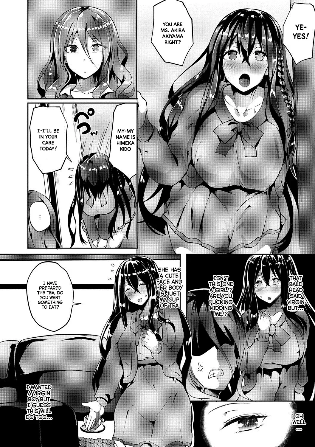 [Kasuga Mayu] Bitch Onee-san VS Doutei Futanari Reijou | Slutty Bitch VS Young Virgin Futanari Fhentai - Page 6