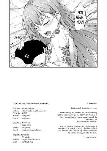 [Awayume] Suzunone o Kiite | Can You Hear the Sound of the Bell? (decensored) Fhentai - Page 28