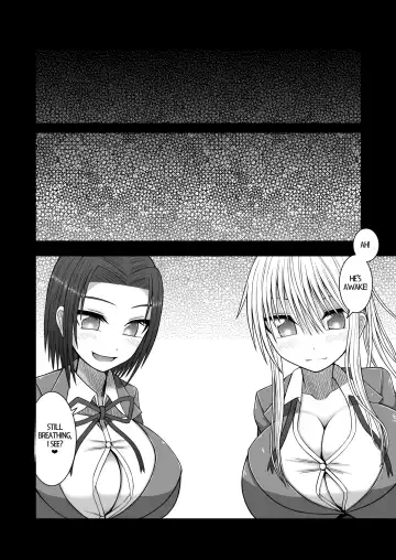 [Aeba Fuchi] Erochichi Joshikousei ni Shinu hodo Shiboritorareru | Being Milked To Death By Busty Erotic Highschool Girls Fhentai.net - Page 24