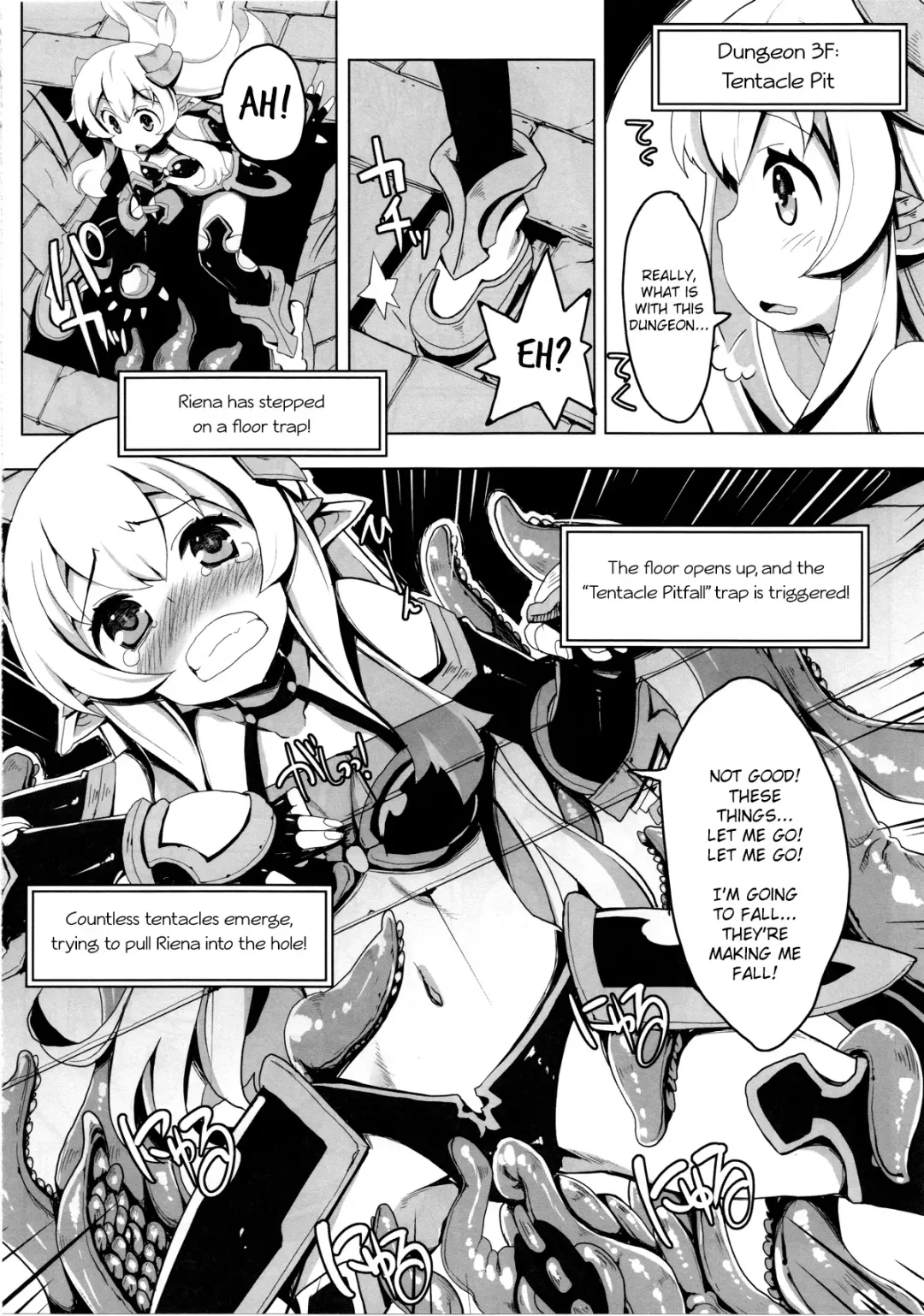 [Tsurugi Hagane] Ero Trap Dungeon ni Ikou!! VOL 1 Fhentai - Page 12