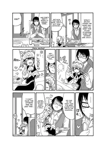 [Barakey] Mikai no Chi de Hirotta Nazo Gengo Tangan-chan o Maid to Shite Yatotte Icha Love suru Hon 2 Fhentai - Page 7