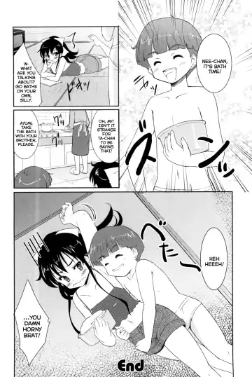 [Tohgarashi Hideyu] Neechan to Ofuro | Bathing with my Sister Fhentai - Page 18