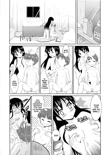 [Tohgarashi Hideyu] Neechan to Ofuro | Bathing with my Sister Fhentai - Page 3