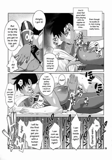 [Nise Kurosaki] Machina & Garnet to Toshikoshi SEX Zanmai Fhentai - Page 22