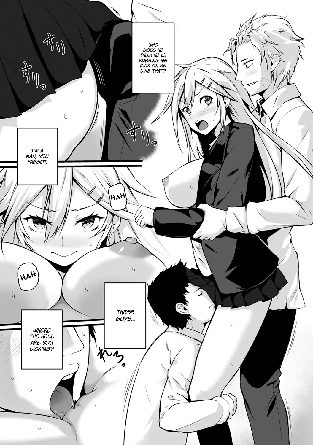 [Yukisaki Miale] Ore wa Kyou kara Cinderella Aite wa Otoko. Ore wa Onna!? | From now on, I'm Cinderella. My Partner is a Man and I'm a Woman!? Ch. 1 Fhentai - Page 16