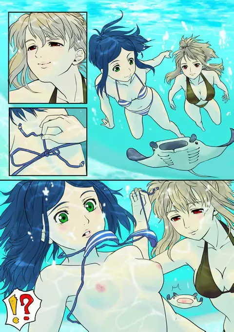 [Ayane] Tanjoubi Iwai Manga | Swimsuit Fhentai - Page 1