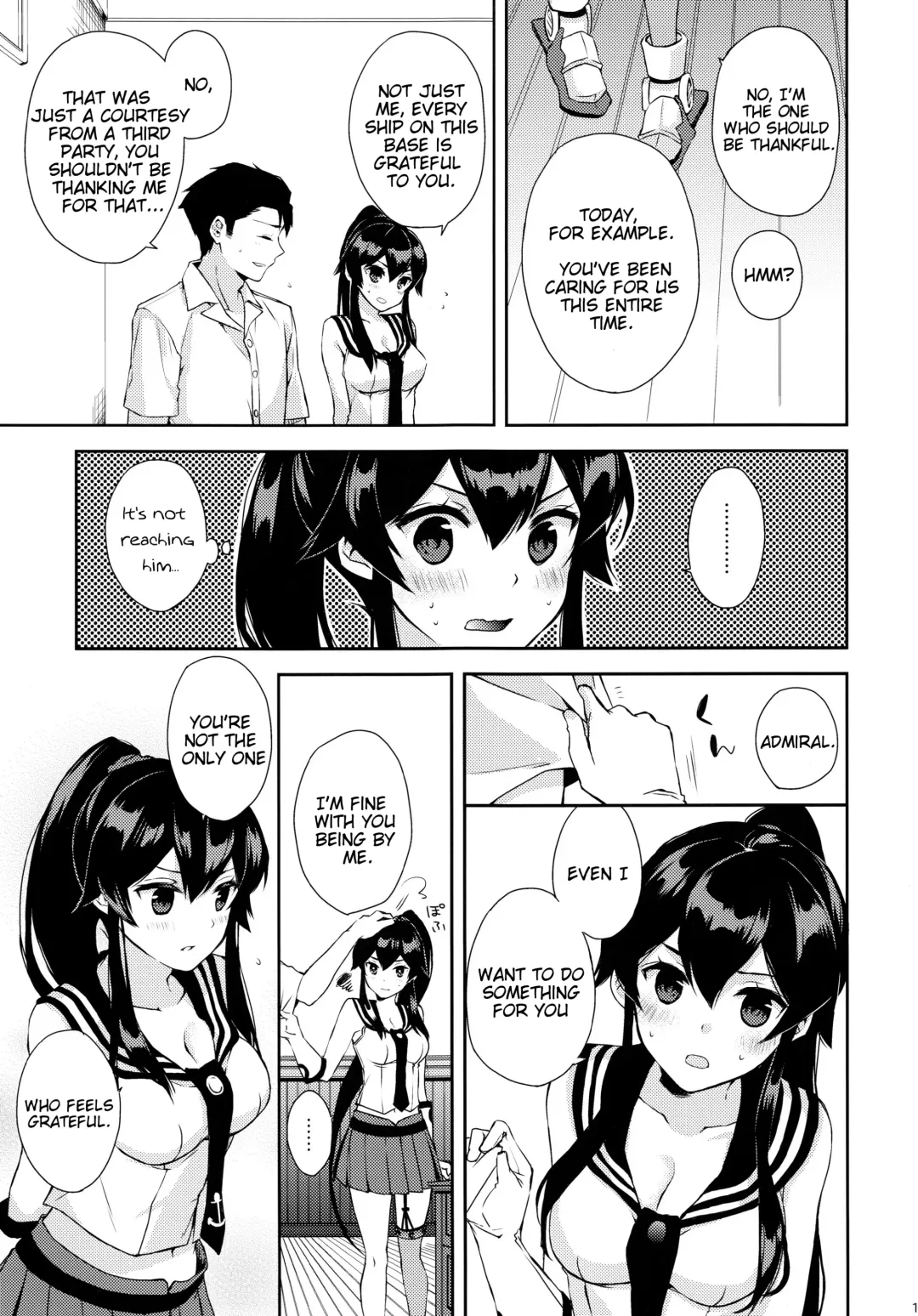 [Ichinomiya] Yoru Yahagi ~Teitoku to Himitsu no Sofa Jouji~ Fhentai.net - Page 12