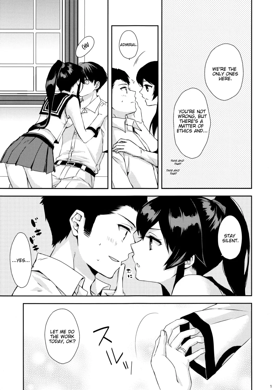 [Ichinomiya] Yoru Yahagi ~Teitoku to Himitsu no Sofa Jouji~ Fhentai.net - Page 14