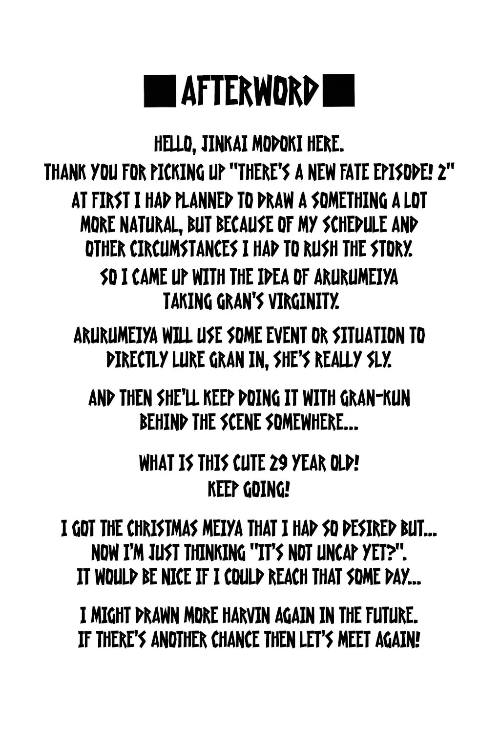 [Jingai Modoki] Atarashii Fate Episode ga Arimasu! 2 | There's a New Fate Episode! 2 Fhentai - Page 20