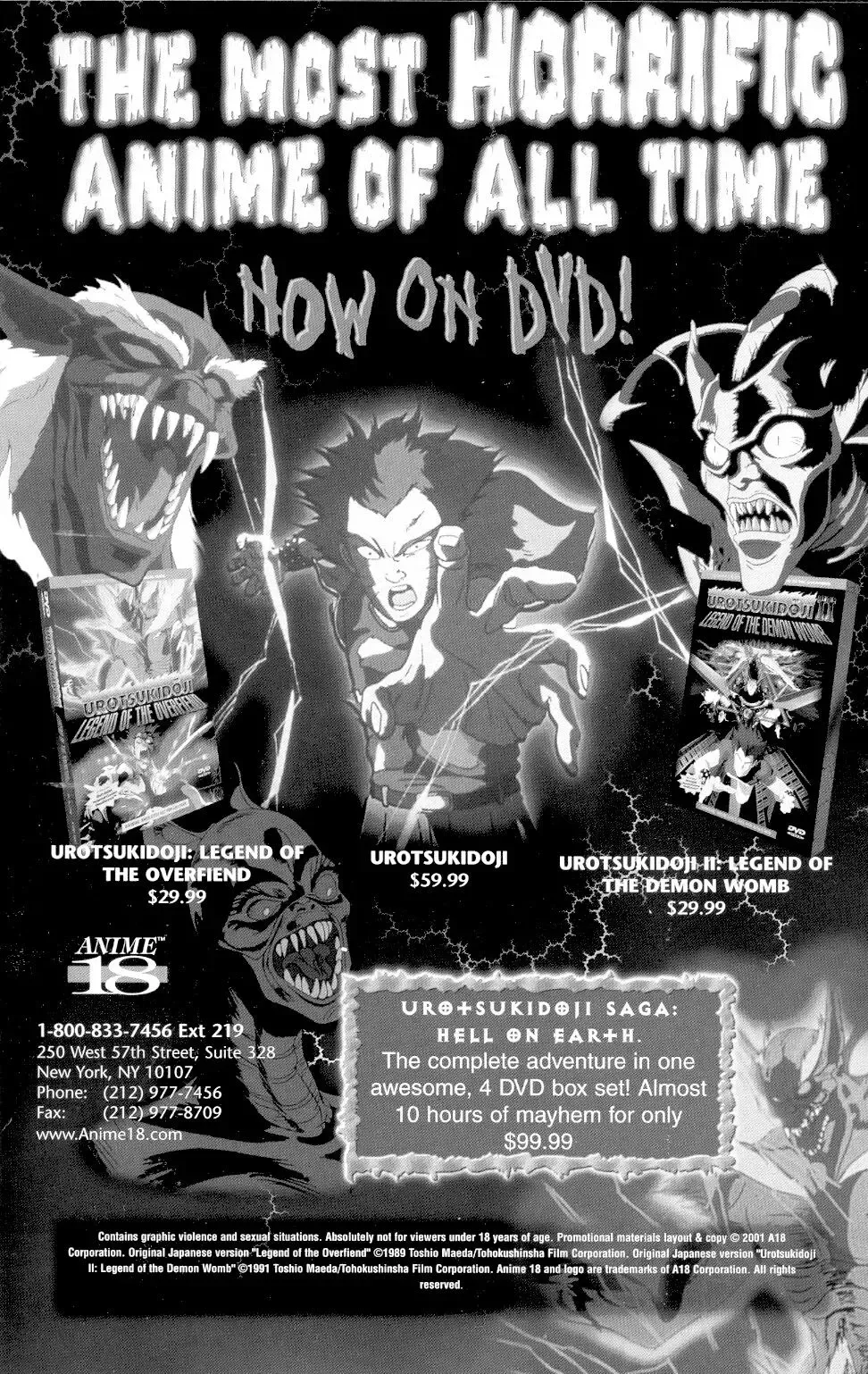 [Maeda Toshio] Urotsuki Douji Vol.3 (Return of the Overfiend) Ch.1 Fhentai - Page 2