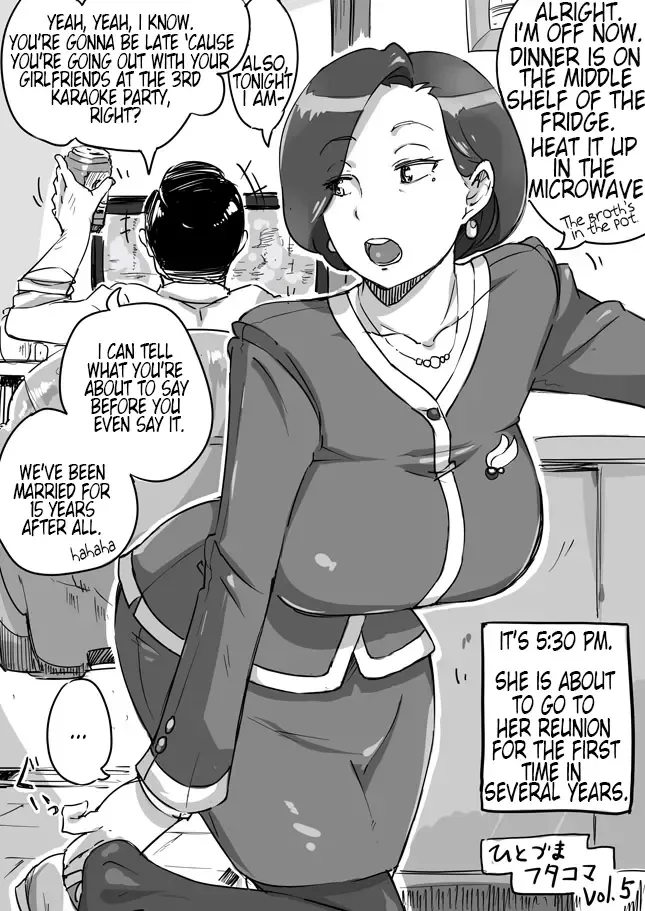 [Haitukun] Hitozuma Futakoma | One Married Woman and Two Panels Fhentai - Page 9