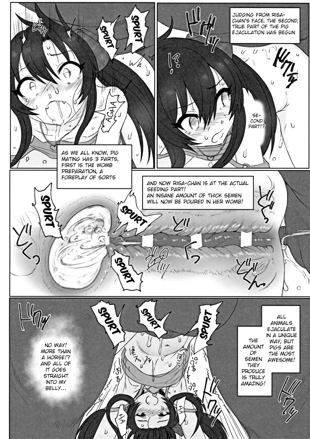 [Makabe Gorou] Matoba Risa-chan de Manabu Doubutsu no Koubi Fhentai - Page 21