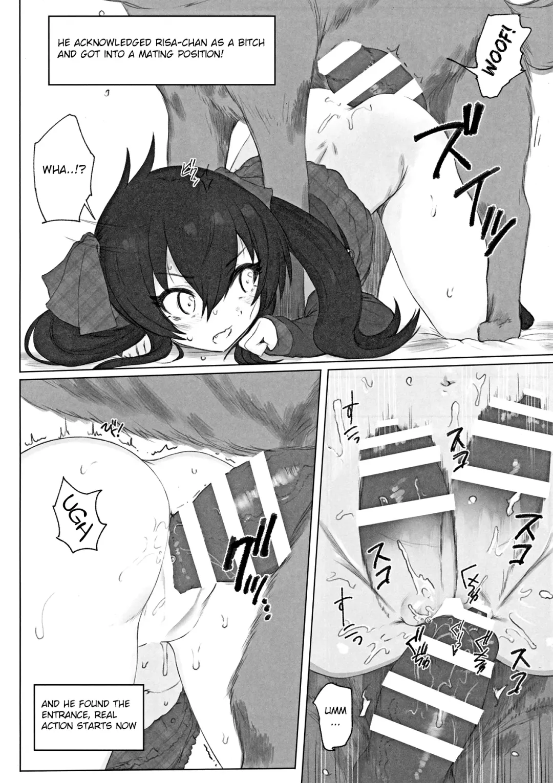 [Makabe Gorou] Matoba Risa-chan de Manabu Doubutsu no Koubi Fhentai - Page 5