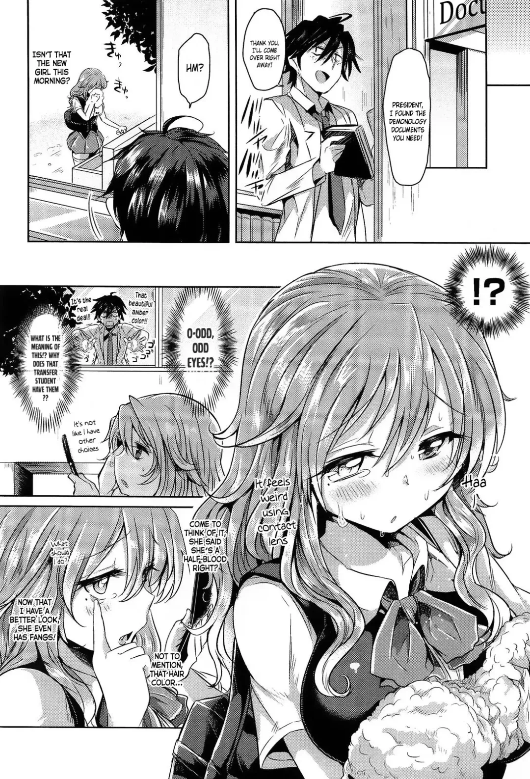 [Kamiya Zuzu] Totsuzen daga Tenkousei wa 〇〇 kamo Shirenai | This is sudden, but the transfer student may be a 〇〇 Fhentai.net - Page 2