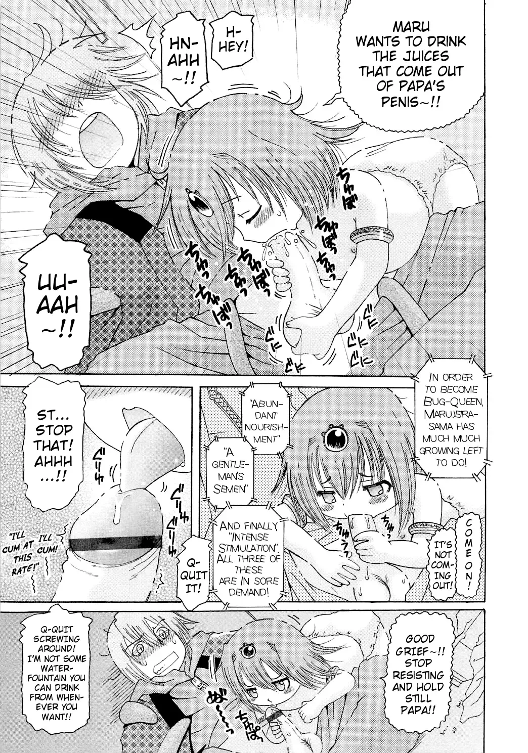 [Kunitsu Takeshi] Mushi Musume | Bug Daughter Fhentai - Page 39