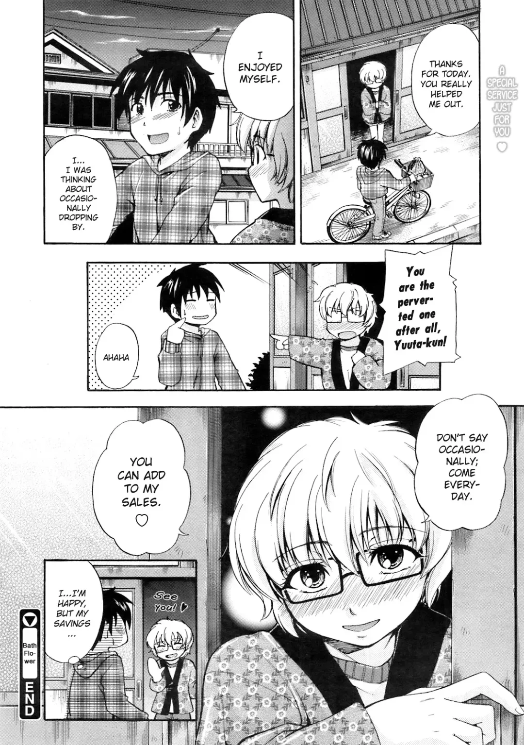 [Tsuruta Bungaku] Yu no Hana | Bath Flower Fhentai - Page 22