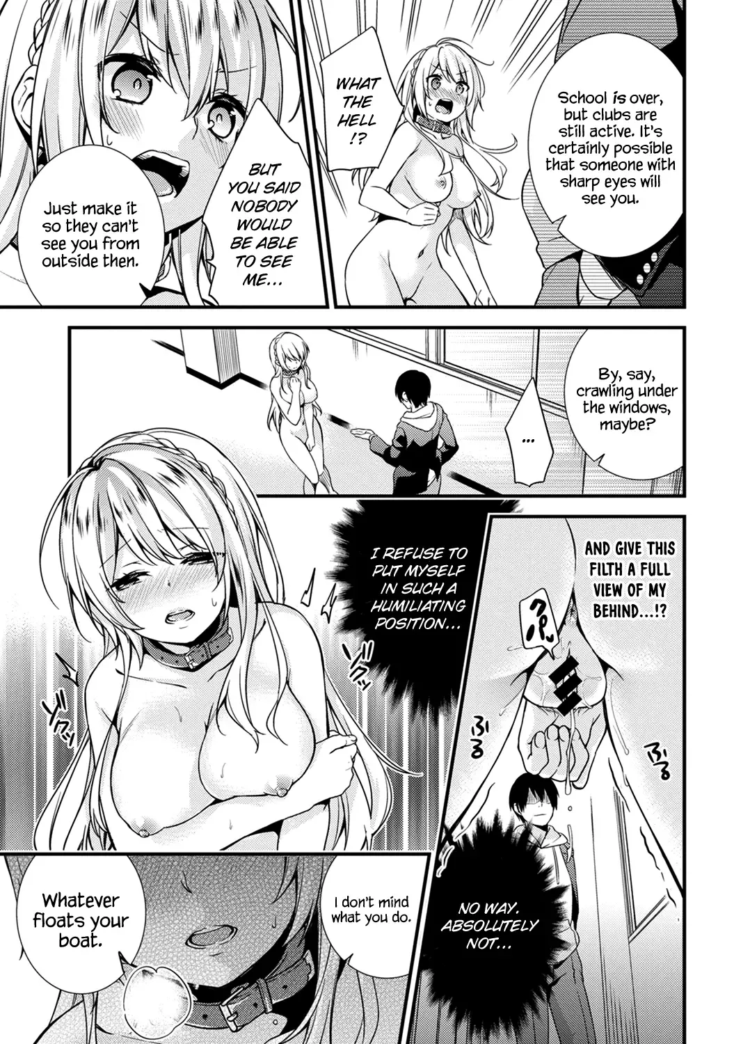 [Sorani] Gakuen no Ojou-sama ga Roshutsukyou no Dohentai datta Hanashi | The Academy Princess is Actually a Perverted Exhibitionist Ch. 1 Fhentai - Page 12