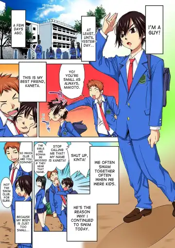 [Himuro Serika] Nyotaika Suieibu ~Ikutabi Onna ni Nacchau Ore no Karada~ | Nyotaika Swim Club - I Turn into a Girl When I Cum! Fhentai - Page 6