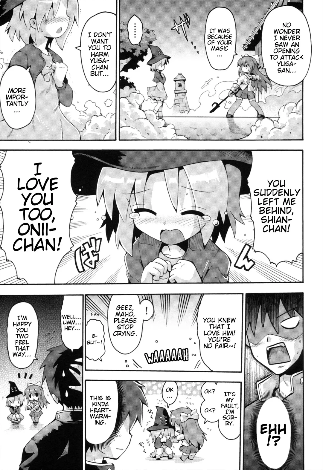 [Yaminabe] Uchi no Imouto ga Yuusha ni Mezameta Ken ni Tsuite ~Kakusei no Shoujotachi~ | The Case When My Little Sister Became the Hero ~the Awakened Girls~ Fhentai - Page 15