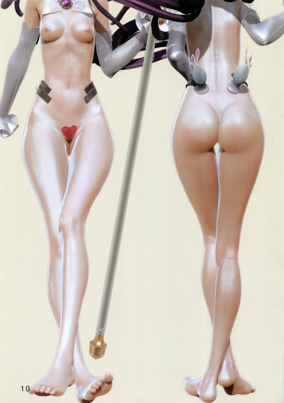 [Leslyzerosix - Raita] Zettai Junpaku Mahou Shoujo - Sailor Jewel ni Metamorphose Fhentai - Page 10