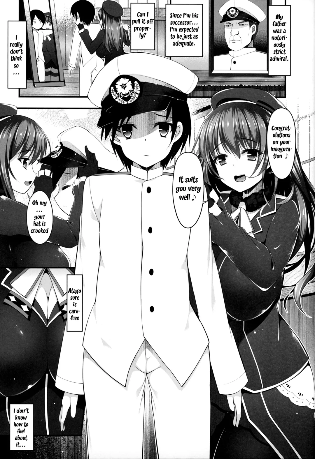 [Kotoba Ai] Atago Onee-san ga Shite Kureru Fhentai.net - Page 4