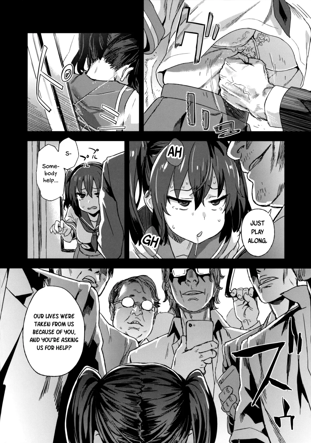 [Asanagi] VictimGirls R Chikan Bokumetsu Campaign | VictimGirls R Molestation Eradication Campaign Fhentai - Page 7