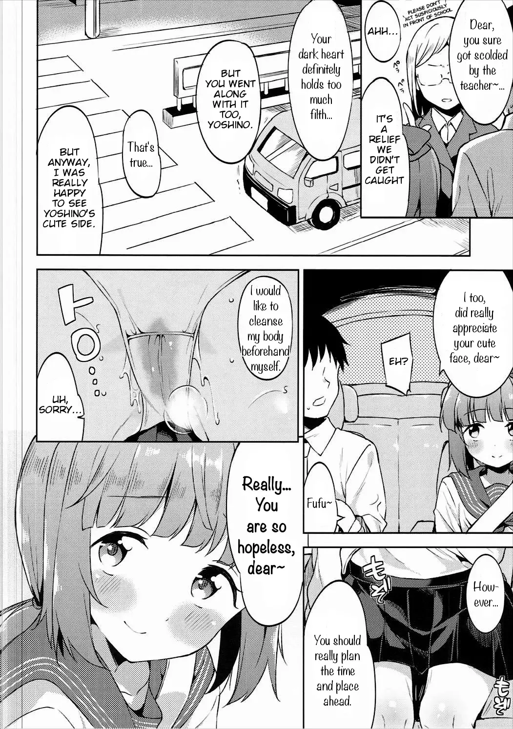 [Mame Denkyuu] Yorita Yoshino to Shachuu de Ichaicha Suru Hon | Making Out and Fucking Yorita Yoshino in a car Fhentai.net - Page 22