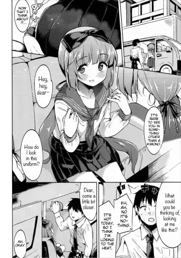 [Mame Denkyuu] Yorita Yoshino to Shachuu de Ichaicha Suru Hon | Making Out and Fucking Yorita Yoshino in a car Fhentai.net - Page 4