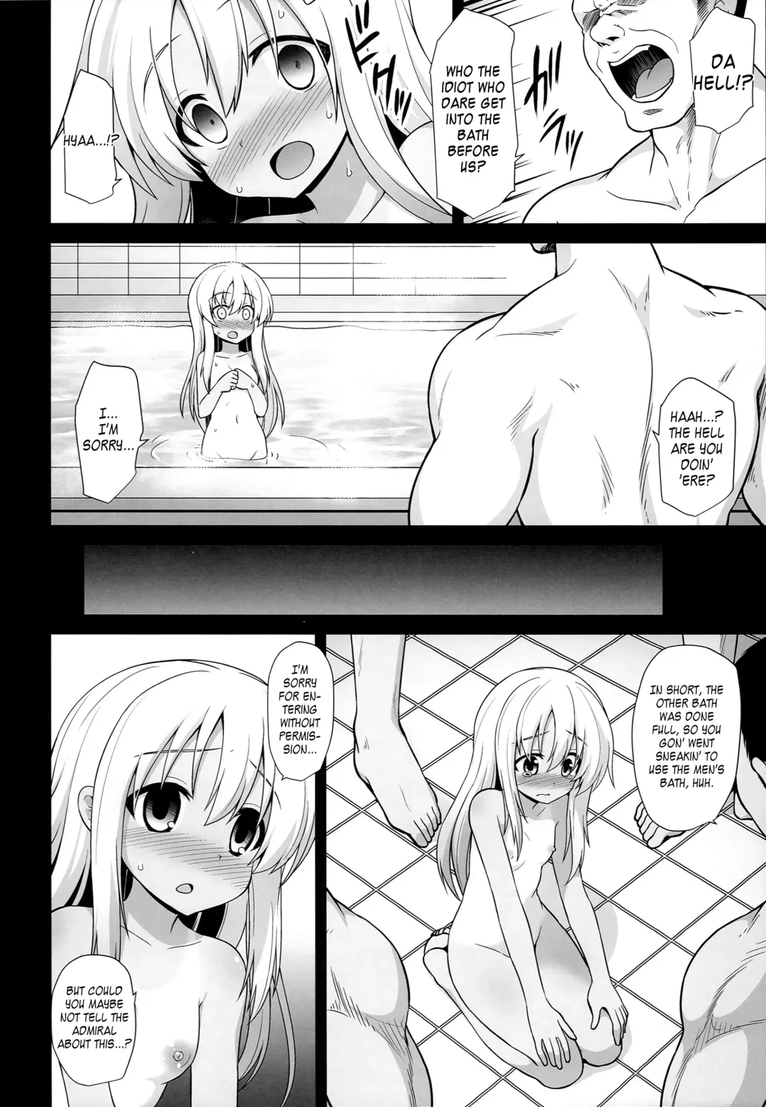 [Kokutou Nikke] Kanmusu Chakunin Zenya Ro-gou Yokujou Rinkan | Eve of Ship Girls Pregnancy - Ro-chan's Gangrape of Desires Fhentai - Page 8