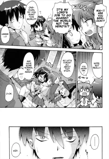 [Yaminabe] Uchi no Imouto ga Yuusha ni Mezameta Ken ni Tsuite ~Owarinaki Densetsu~ | The Case When My Little Sister Became the Hero ~the Endless Legend~ Fhentai - Page 17