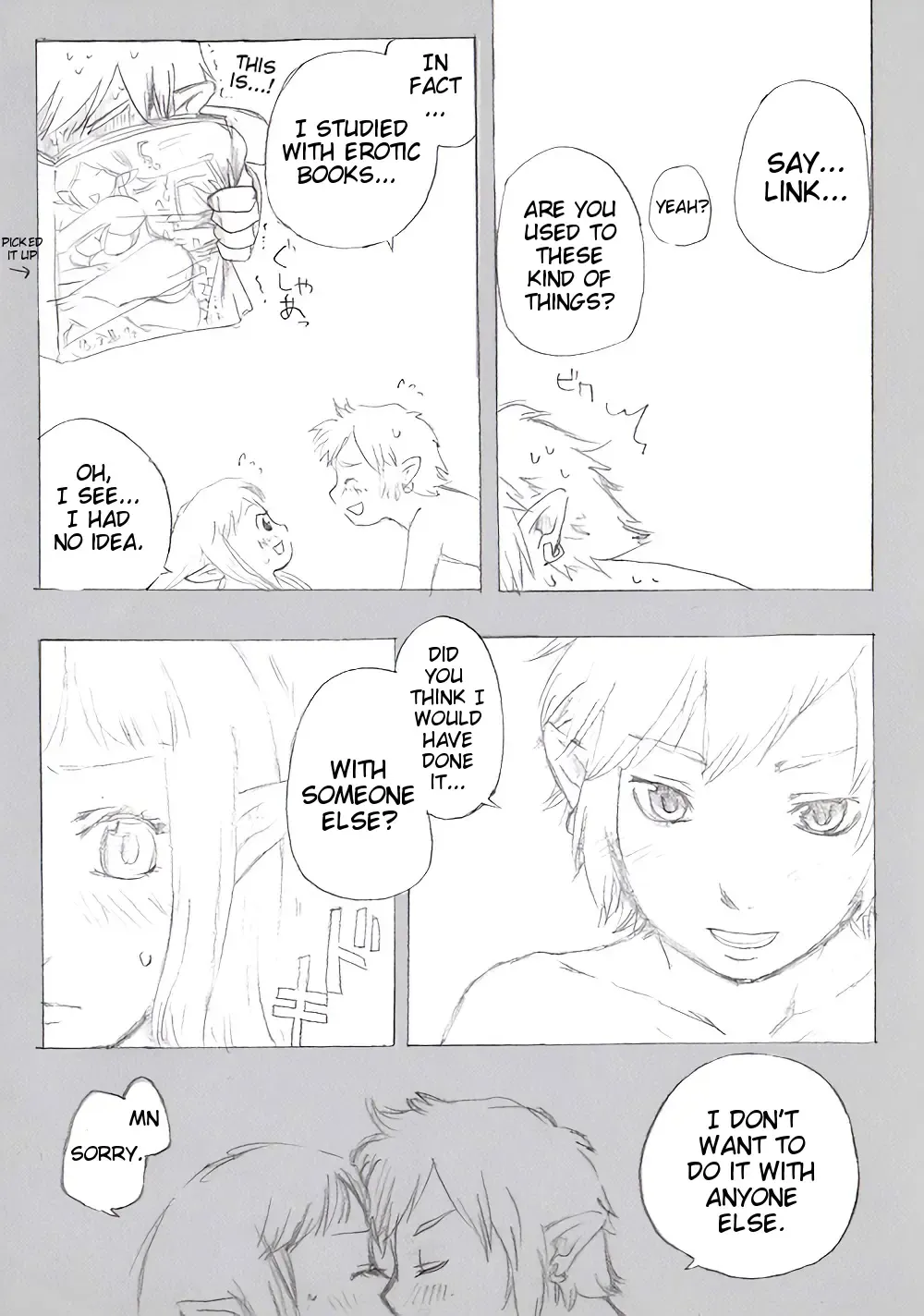 [Buthikireta] Link to Zelda no... | I promise, I will become a knight to protect you Fhentai - Page 20