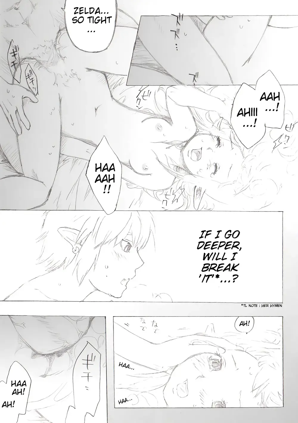 [Buthikireta] Link to Zelda no... | I promise, I will become a knight to protect you Fhentai - Page 24