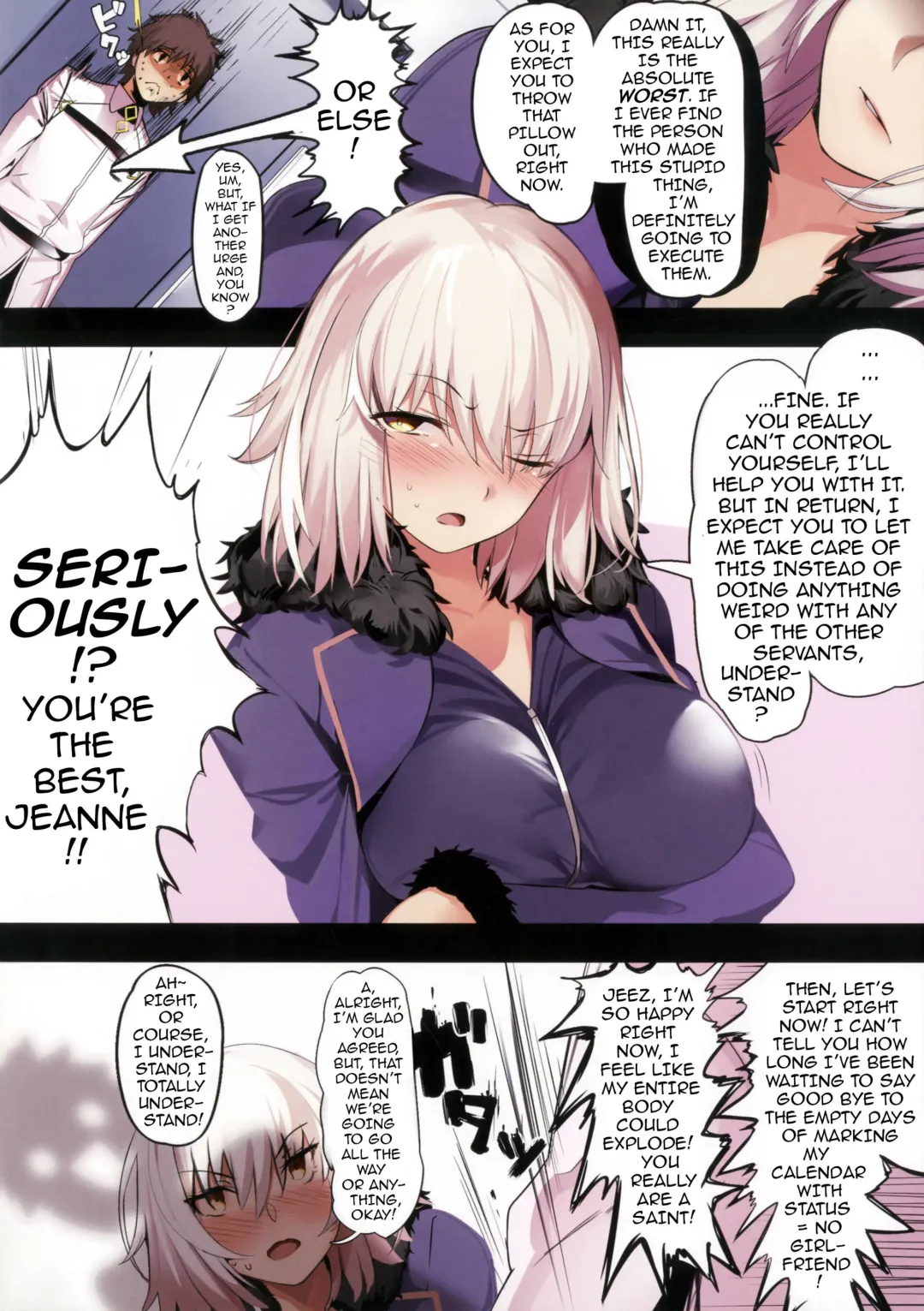 [Marushin] Jeanne Alter ni Onegai Shitai? + Omake Shikishi | Did you ask Jeanne alter? + Bonus Color Page Fhentai - Page 4