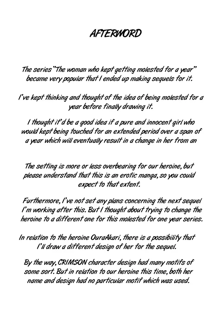 [Crimson] 1-nenkan Chikan Saretsuzuketa Onna -Sonogo- Fhentai - Page 54