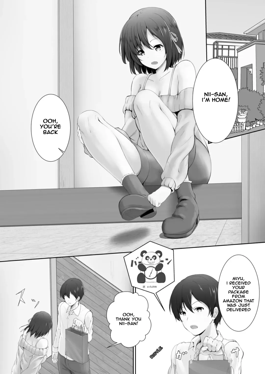 [Dre] Shukushou Masochism -Aru Kyoudai no Baai- | Shrinking Masochism - The Case of a Brother and Sister Fhentai - Page 2