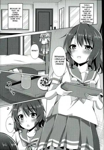 [Narumi Yuu] "Chotto Reinaa..." "Daijoubu Watashi ni Makasete" | "Wait, Reina..." "It's alright, leave it to me" Fhentai.net - Page 2