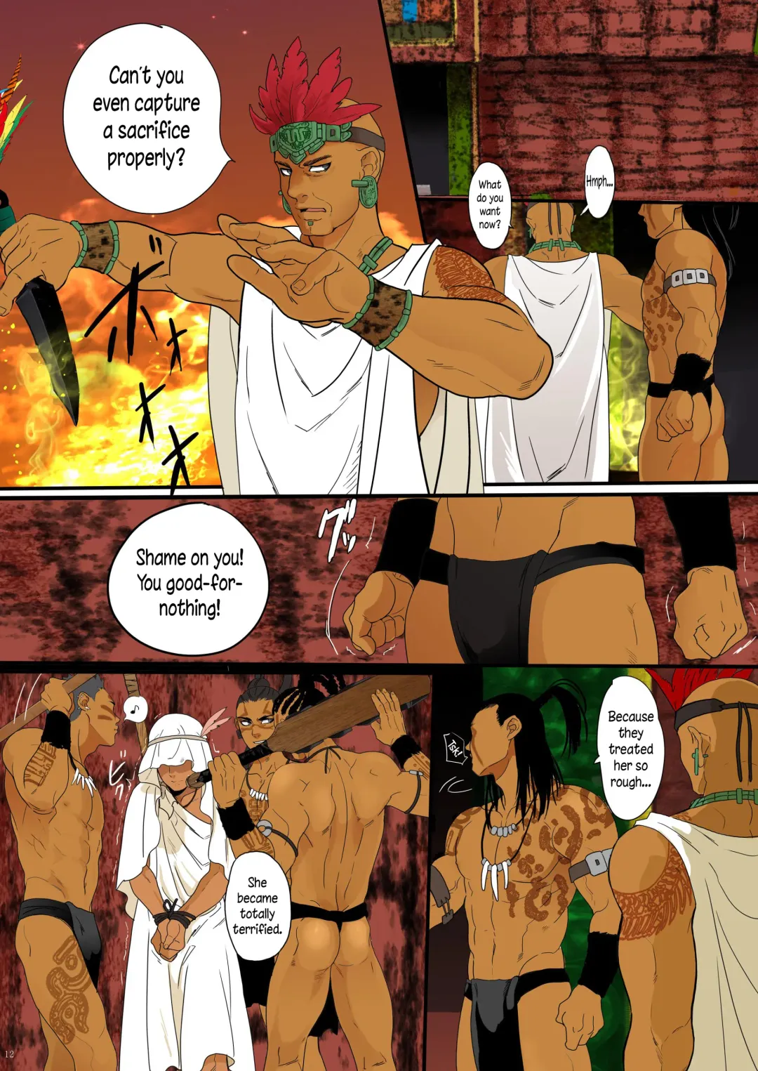 [Natsuo Monaka] Ikenie wa Ninpu | The Sacrifice is a Pregnant Man Fhentai - Page 11