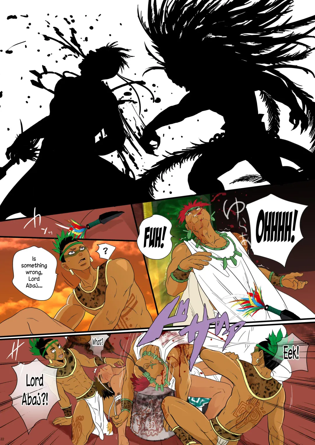 [Natsuo Monaka] Ikenie wa Ninpu | The Sacrifice is a Pregnant Man Fhentai - Page 21