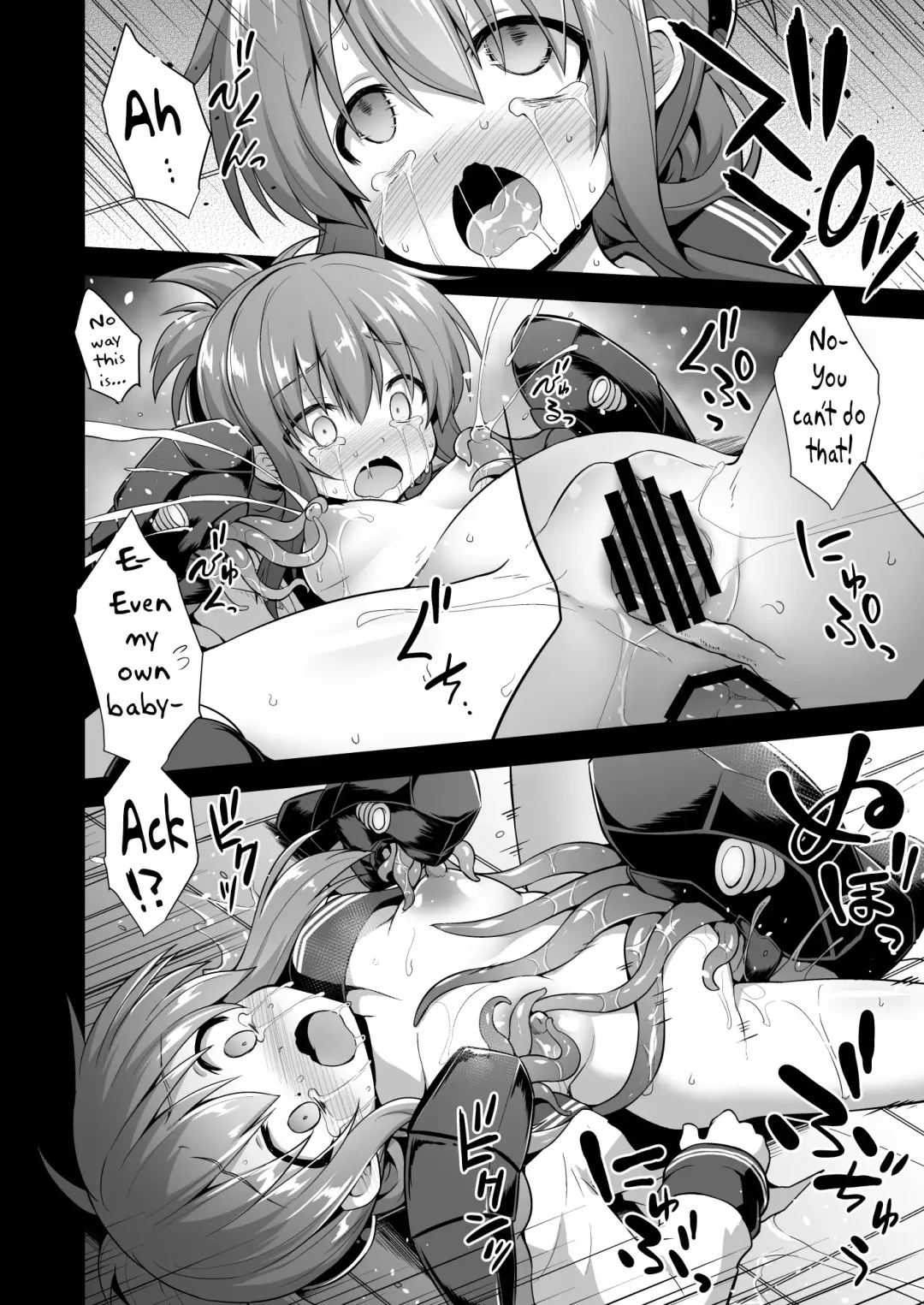 [Kokutou Nikke] Kanmusu Chakunin Inazuma Kyousei Ishu Kouhai | Ship Girls Pregnancy - Inazuma's Forced Crossbreeding Fhentai - Page 22