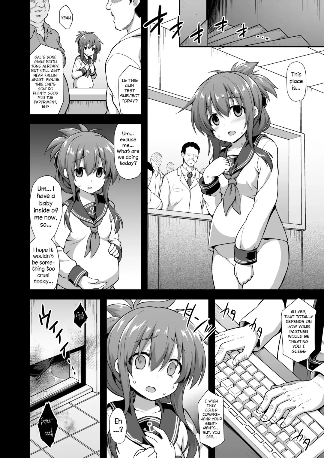 [Kokutou Nikke] Kanmusu Chakunin Inazuma Kyousei Ishu Kouhai | Ship Girls Pregnancy - Inazuma's Forced Crossbreeding Fhentai - Page 6