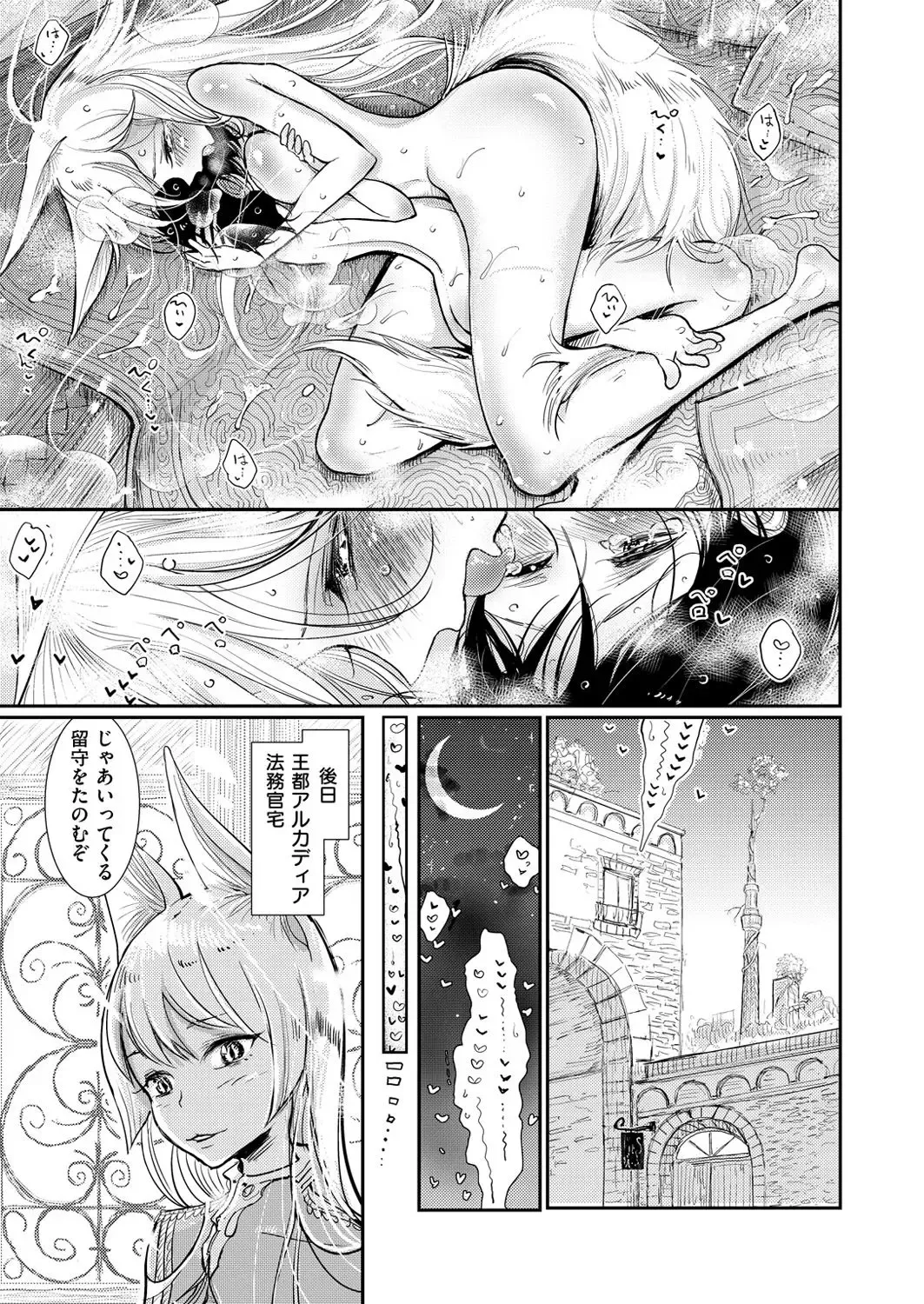 [Dhibi] 半獣半人のケモミミお姉さんが人間のショタ奴隷を味見 Fhentai.net - Page 17