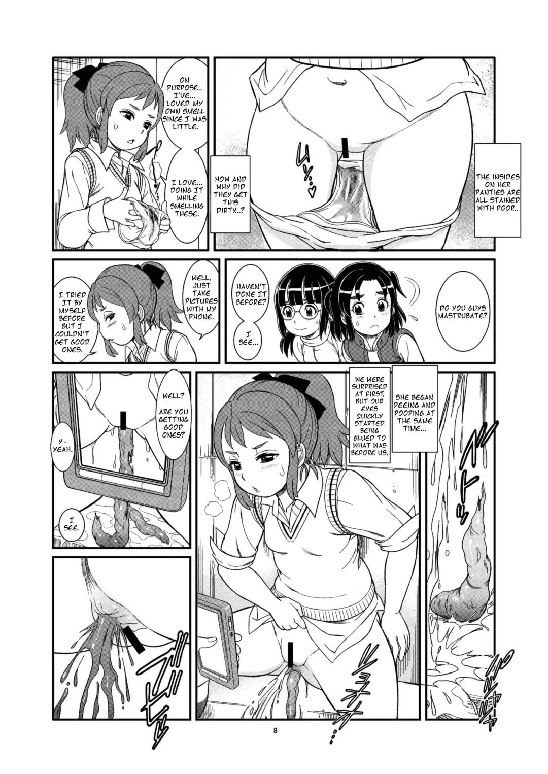 [Otokawa Kazuki] Unchi ya Oshikko de Kimochiyoku Naru Watashi-tachi Fhentai - Page 10