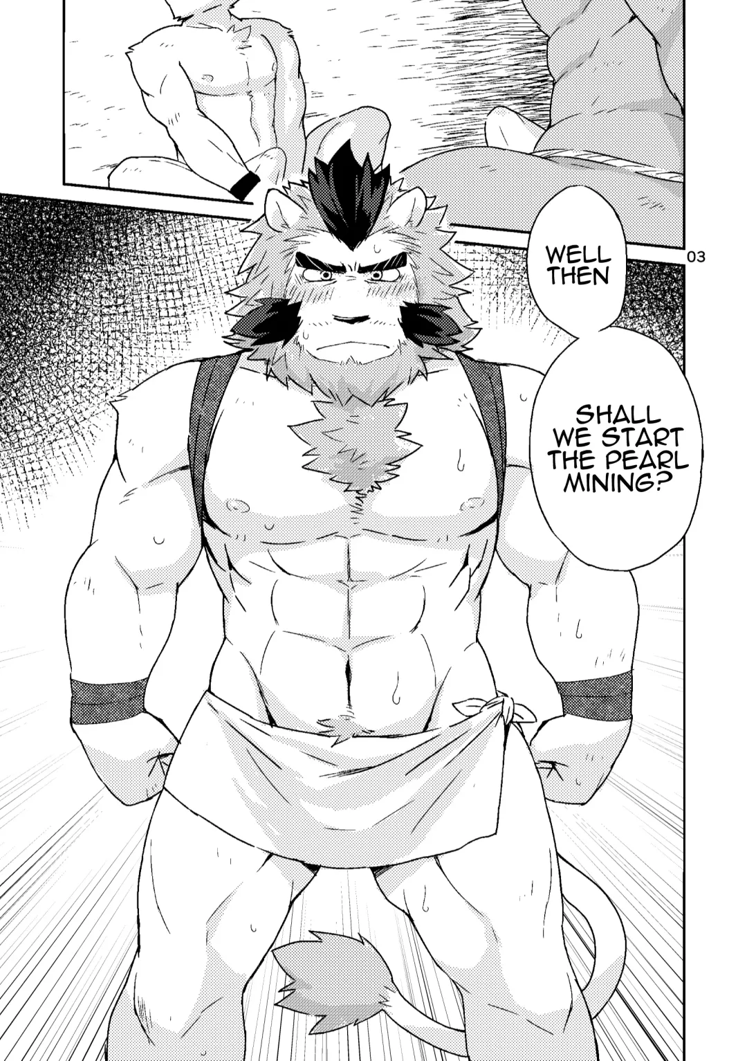 [Cotton] Shinju Koumyaku no Otoko-tachi | The Pearl Ore Men Fhentai - Page 4