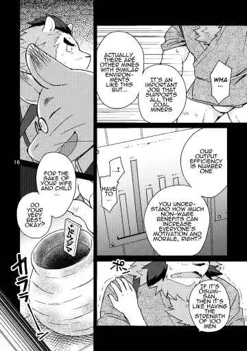 [Cotton] Shinju Koumyaku no Otoko-tachi | The Pearl Ore Men Fhentai - Page 17