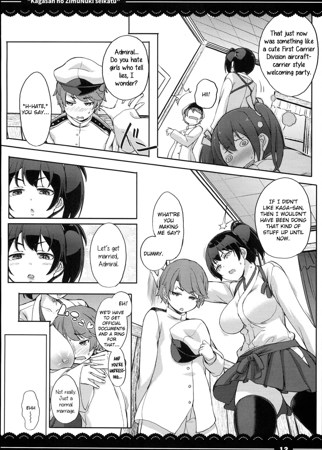 [Itou Life] Kagasan no ZimuNuki seikatu Fhentai.net - Page 13