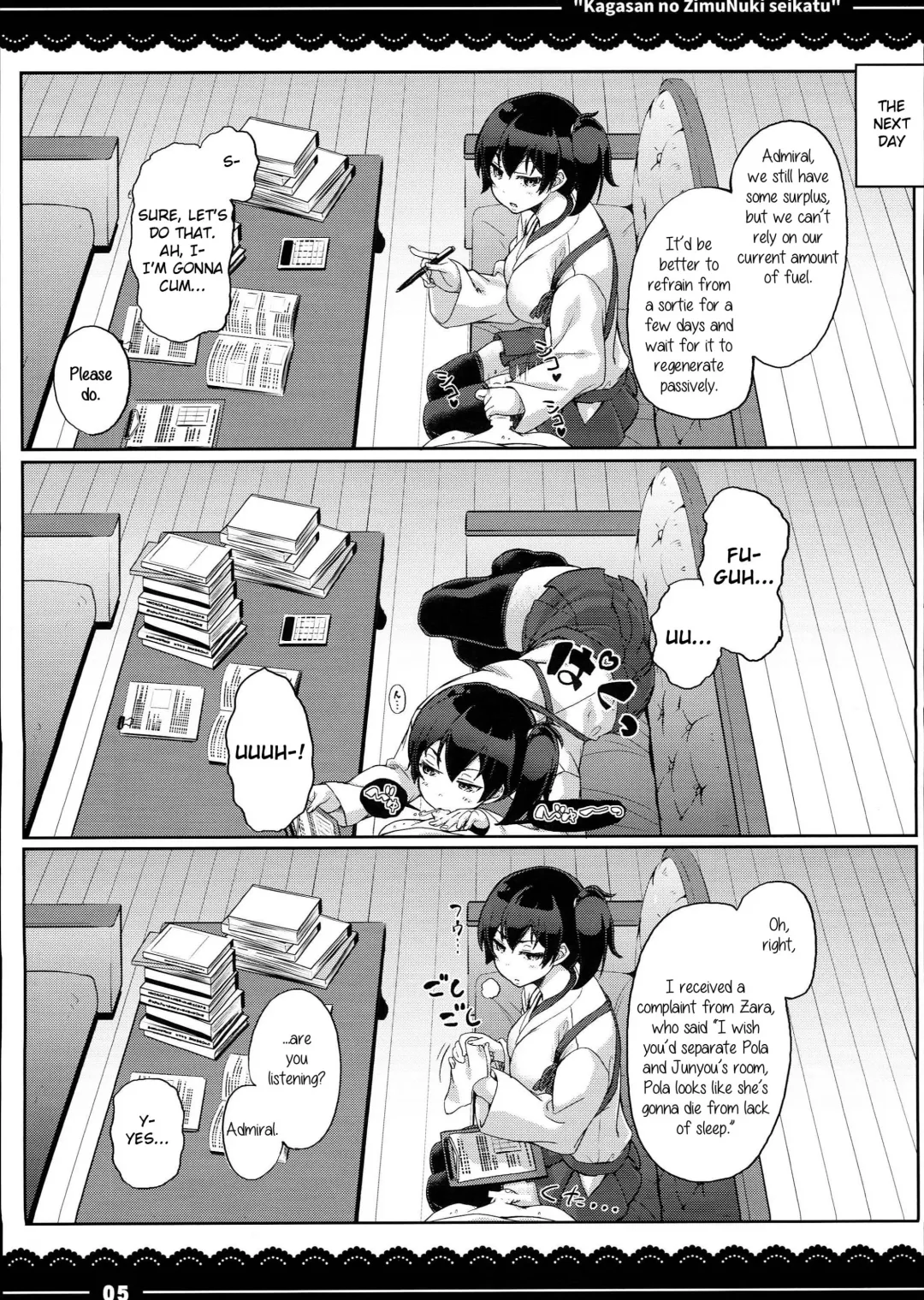 [Itou Life] Kagasan no ZimuNuki seikatu Fhentai.net - Page 6