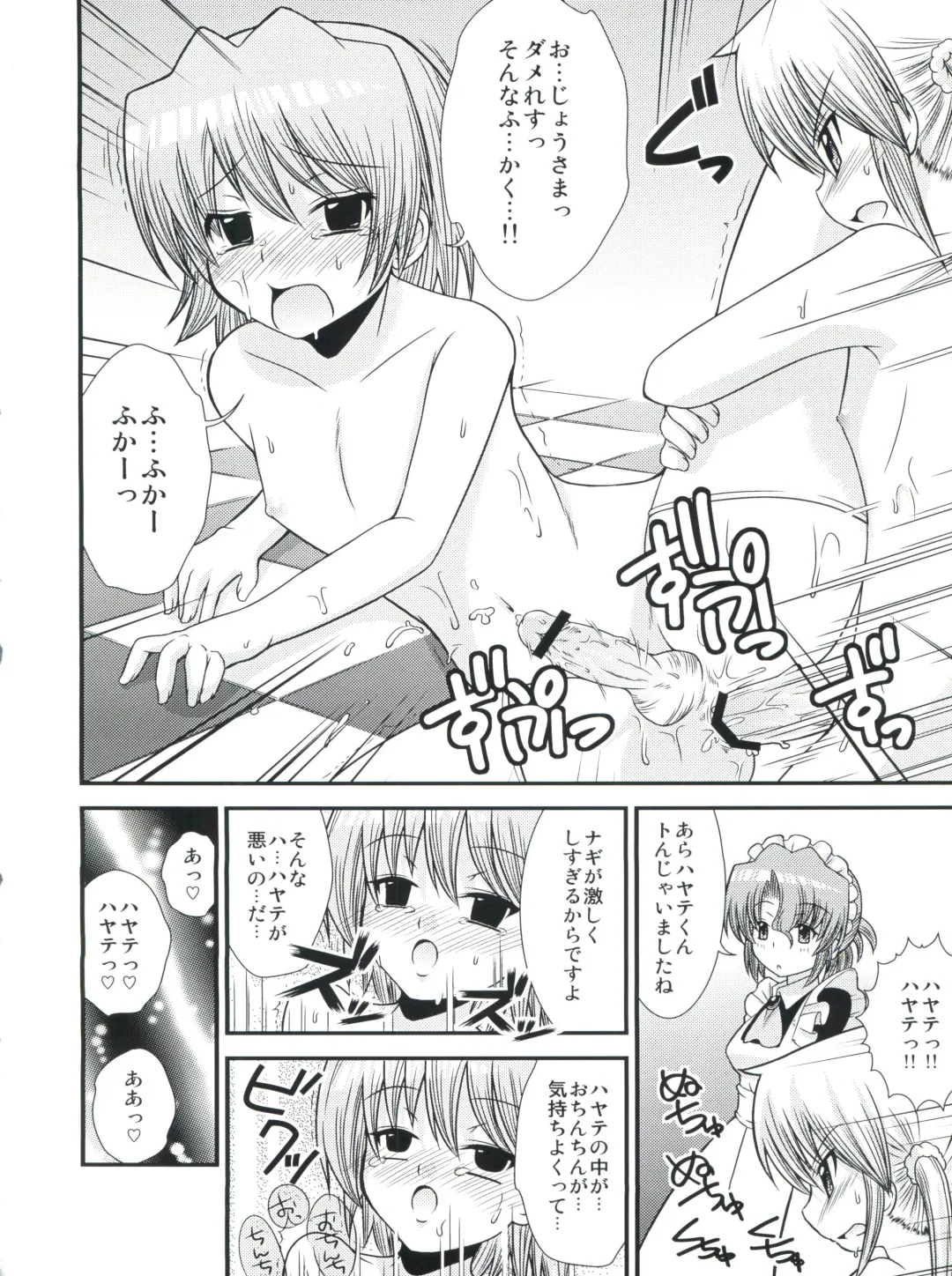[Shiawase Ninaru - Yosage Yoshikazu] Hayate 18-kin Shoubu! Fhentai - Page 19