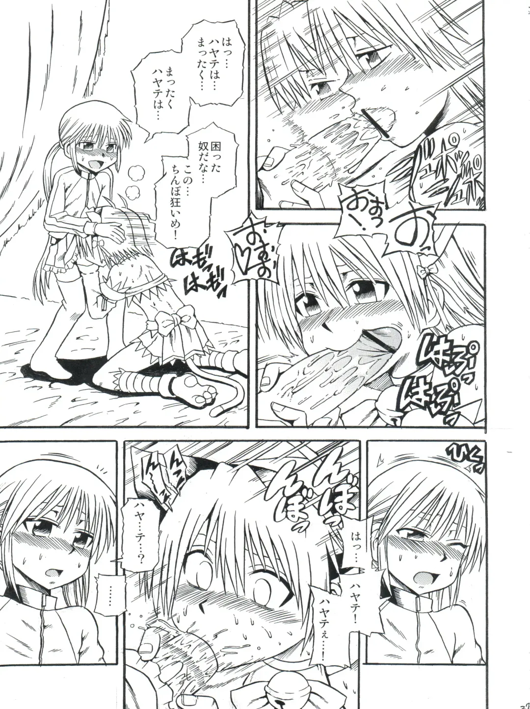 [Shiawase Ninaru - Yosage Yoshikazu] Hayate 18-kin Shoubu! Fhentai - Page 26