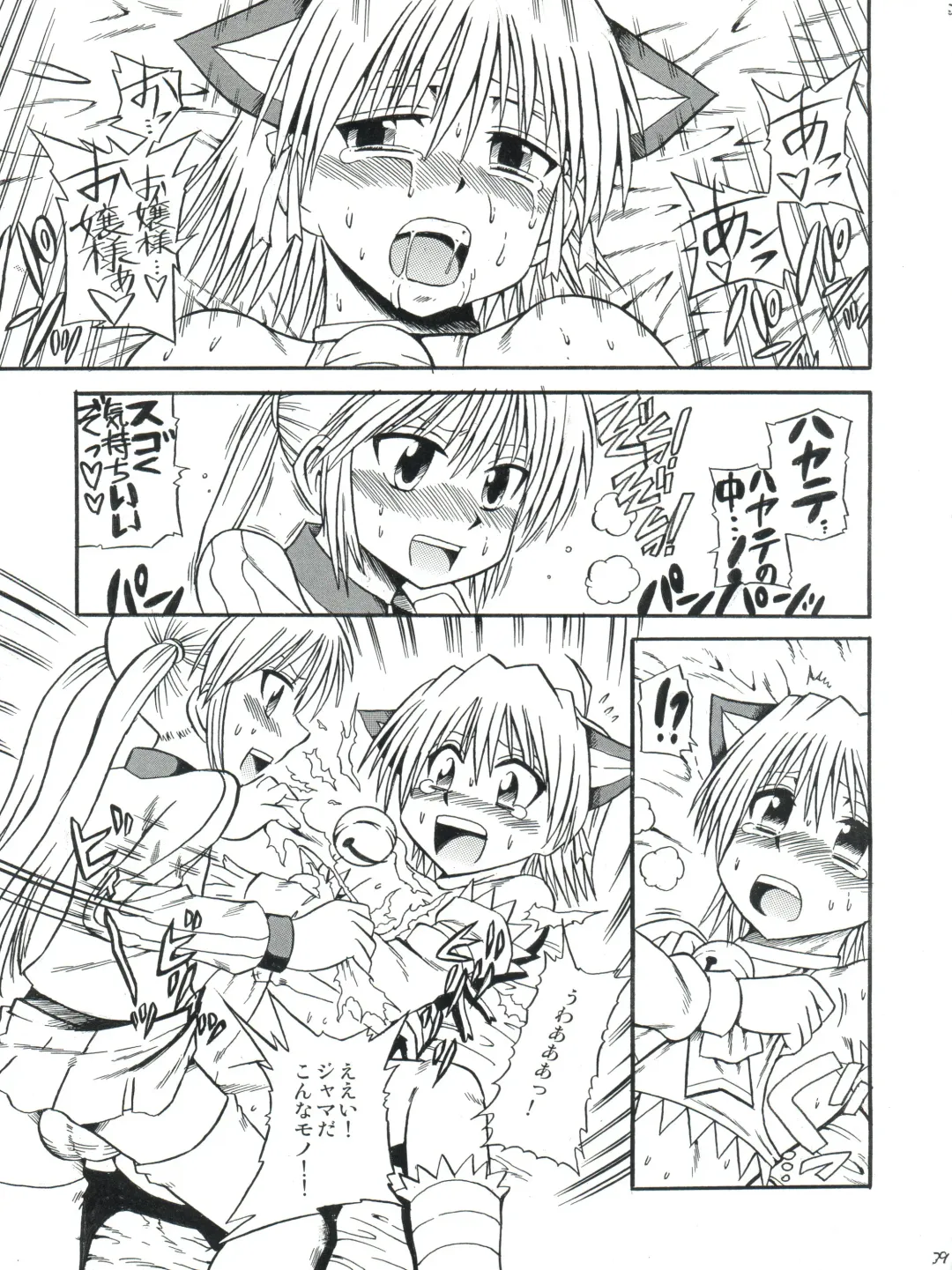 [Shiawase Ninaru - Yosage Yoshikazu] Hayate 18-kin Shoubu! Fhentai - Page 38